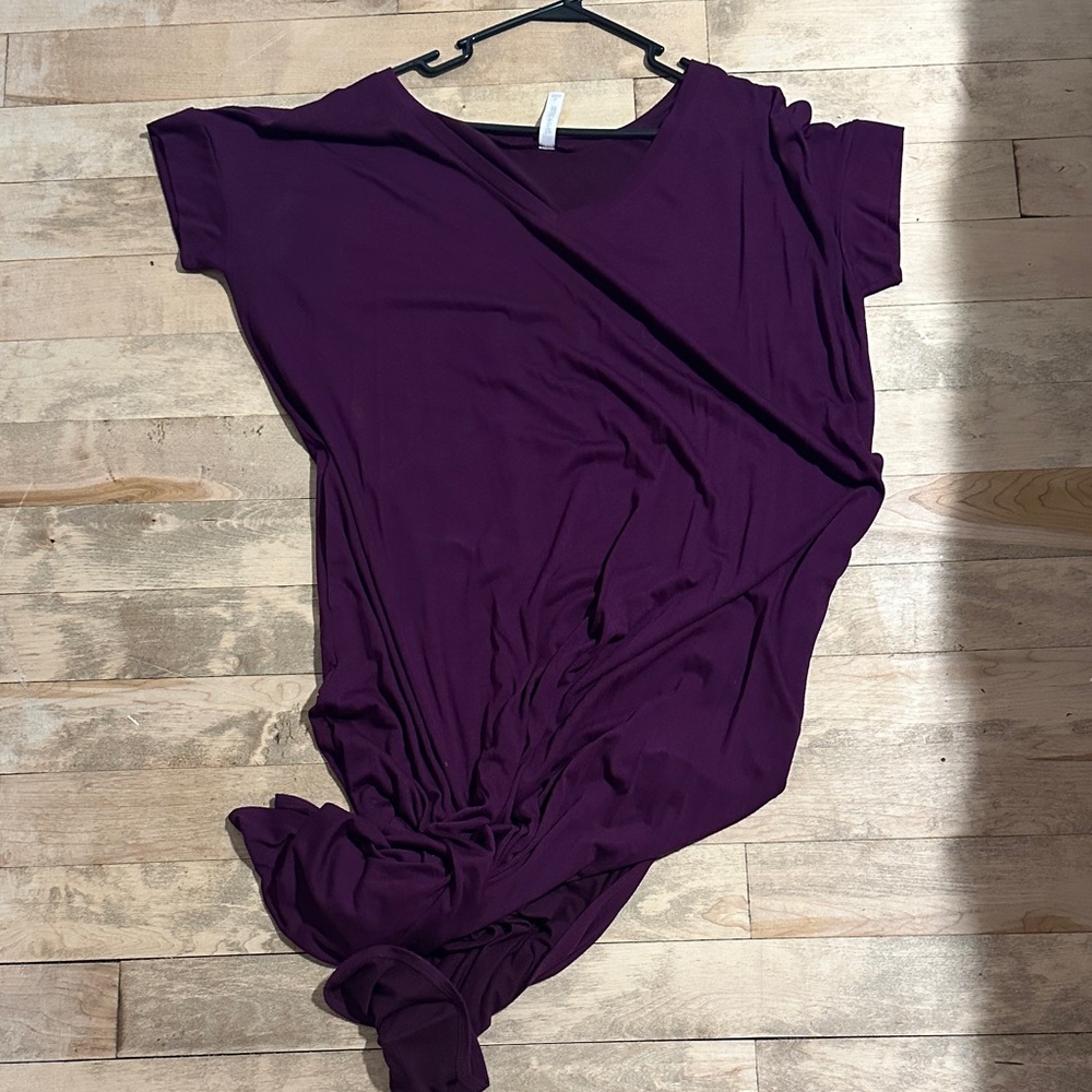Zenana Outfitters Rich Purple Top